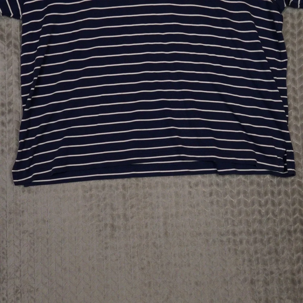 Polo Ralph Lauren Polo Mens 2XB Navy White Striped Pony Cotton Jersey